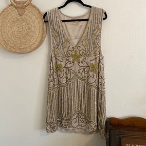 Spell & the gypsie velvet beaded dress